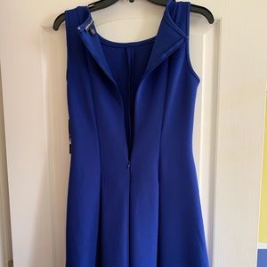 Royal Blue Skater Dress